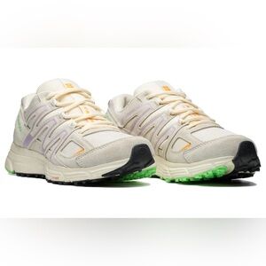 NEW Salomon X-Mission 4 Suede 'Vanilla Ice Orchid Bloom'